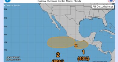 Protección Civil emite recomendaciones por lluvias fuertes en el Istmo, Costa y Sierra Sur