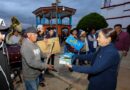 Banda del Barrio de San Sebastián Betaza cristaliza un sueño; recibe instrumentos musicales de manos de Salomón Jara