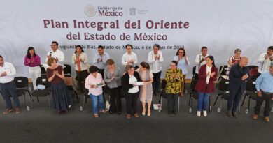 Presidenta pone en marcha Plan Integral “Amor con amor se paga” en 10 municipios del oriente del Edomex