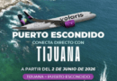 ✈️🆕 NUEVA RUTA AÉREA TIJUANA – PUERTO ESCONDIDO A PARTIR DEL 2 DE JUNIO✈️🆕