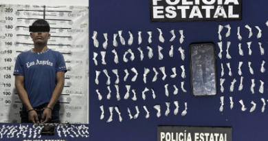 🚔🚨 Detienen a masculino con 100 dosis de presunto cristal