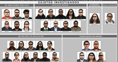 Detenidas 26 personas por presunto fraude con plazas, simularon contratación de docentes; un daño al erario superior a 96 millones de pesos