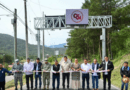 🔐 𝗜naugura Salomón Jara arco de seguridad en Ixtlán de Juárez 🚔