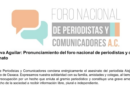 Alejandro Leyva Aguilar: Pronunciamiento del foro nacional de periodistas y comunicadores ante su asesinato