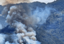 Incendio forestal en la mixteca de Oaxaca