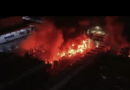 Incendio consume bodega de PepsiCo; daña a casi 60 vehículos de reparto (+Video)