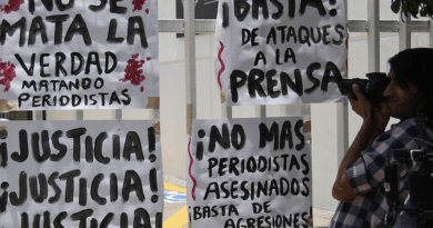 Informe identifica un modelo de impunidad en la violencia contra periodistas