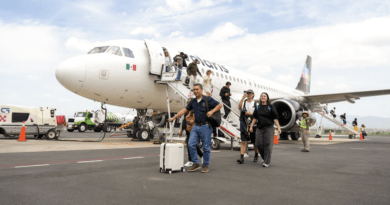 Se movilizan 2.15 millones de personas en aeropuertos de Oaxaca de enero a julio