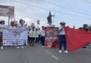 Trabajadores del IMSS bloquean Cuauhtémoc; esto piden