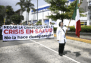 Marchan médicos y personal por falta de insumos en hospitales de Xalapa