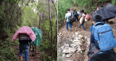 Derrumbe deja incomunicadas a 2 poblaciones chinantecas en la Cuenca de Oaxaca; alertan por nuevos deslaves