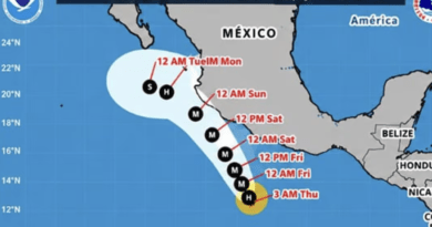 Prevén lluvias fuertes e intensas en cinco regiones de Oaxaca por el huracán Trudy; habilitan 98 refugios temporales
