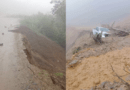 Lluvias intensas por el frente frío 2 causan cortes de luz y derrumbes en carreteras de pueblos de Oaxaca